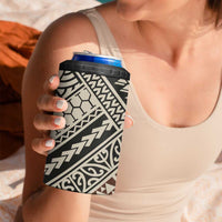 Niho Taniwha Kowhaiwhai 4 in 1 Can Cooler Tumbler LT9 - Polynesian Pride