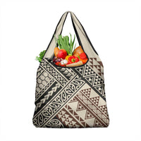 Niho Taniwha Kowhaiwhai Grocery Bag LT9 1-pack One Size Beige - Polynesian Pride