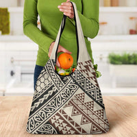 Niho Taniwha Kowhaiwhai Grocery Bag LT9 - Polynesian Pride