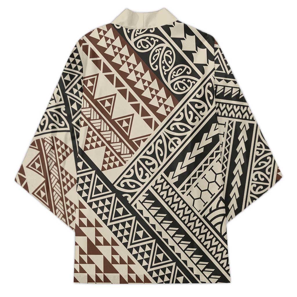 Niho Taniwha Kowhaiwhai Kimono LT9 - Polynesian Pride