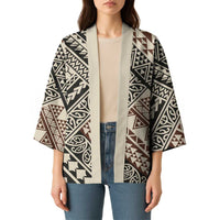 Niho Taniwha Kowhaiwhai Kimono LT9 - Polynesian Pride