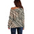 Niho Taniwha Kowhaiwhai Off Shoulder Sweater