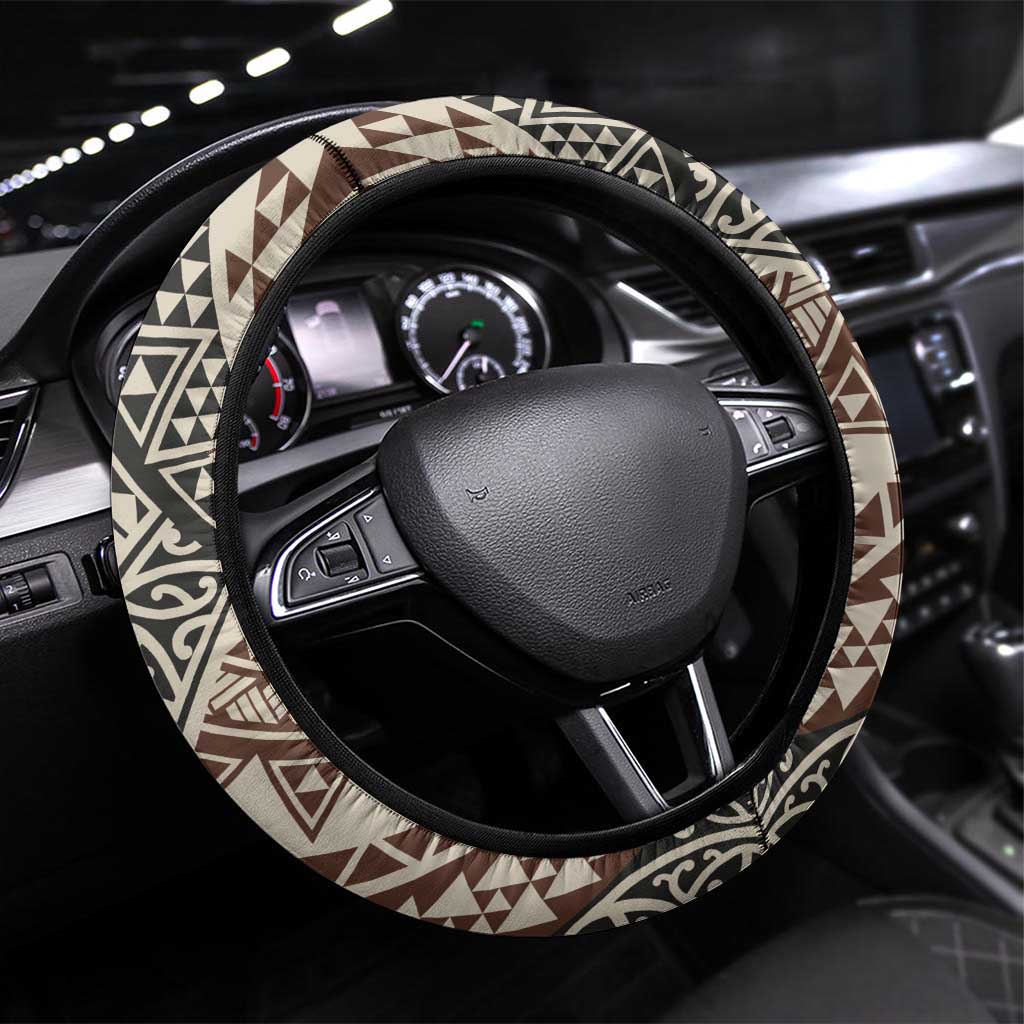 Niho Taniwha Kowhaiwhai Steering Wheel Cover