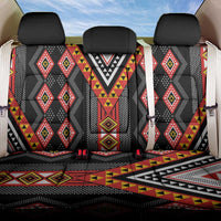 Niho Taniwha Taniko Motif Back Car Seat Cover LT9 One Size Red - Polynesian Pride