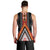 Niho Taniwha Taniko Motif Men Tank Top