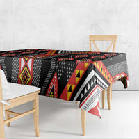 Niho Taniwha Taniko Motif Tablecloth LT9 - Polynesian Pride