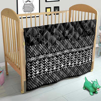 Black Taniko Kowhaiwhai Tukutuku Motif Quilt LT9 - Polynesian Pride