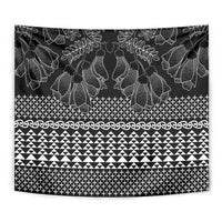 Black Taniko Kowhaiwhai Tukutuku Motif Tapestry LT9 - Polynesian Pride