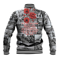 ANZAC Day Gallipoli Campaign Baseball Jacket To The End They Remain LT9 - Polynesian Pride