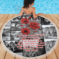 ANZAC Day Gallipoli Campaign Beach Blanket To The End They Remain LT9 - Polynesian Pride
