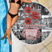ANZAC Day Gallipoli Campaign Beach Blanket To The End They Remain LT9 - Polynesian Pride