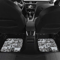 ANZAC Day Gallipoli Campaign Car Mats To The End They Remain LT9 Set 2pcs - Back Black - Polynesian Pride