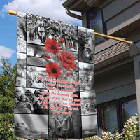ANZAC Day Gallipoli Campaign Garden Flag To The End They Remain LT9 - Polynesian Pride