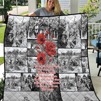 ANZAC Day Gallipoli Campaign Quilt To The End They Remain LT9 Black - Polynesian Pride