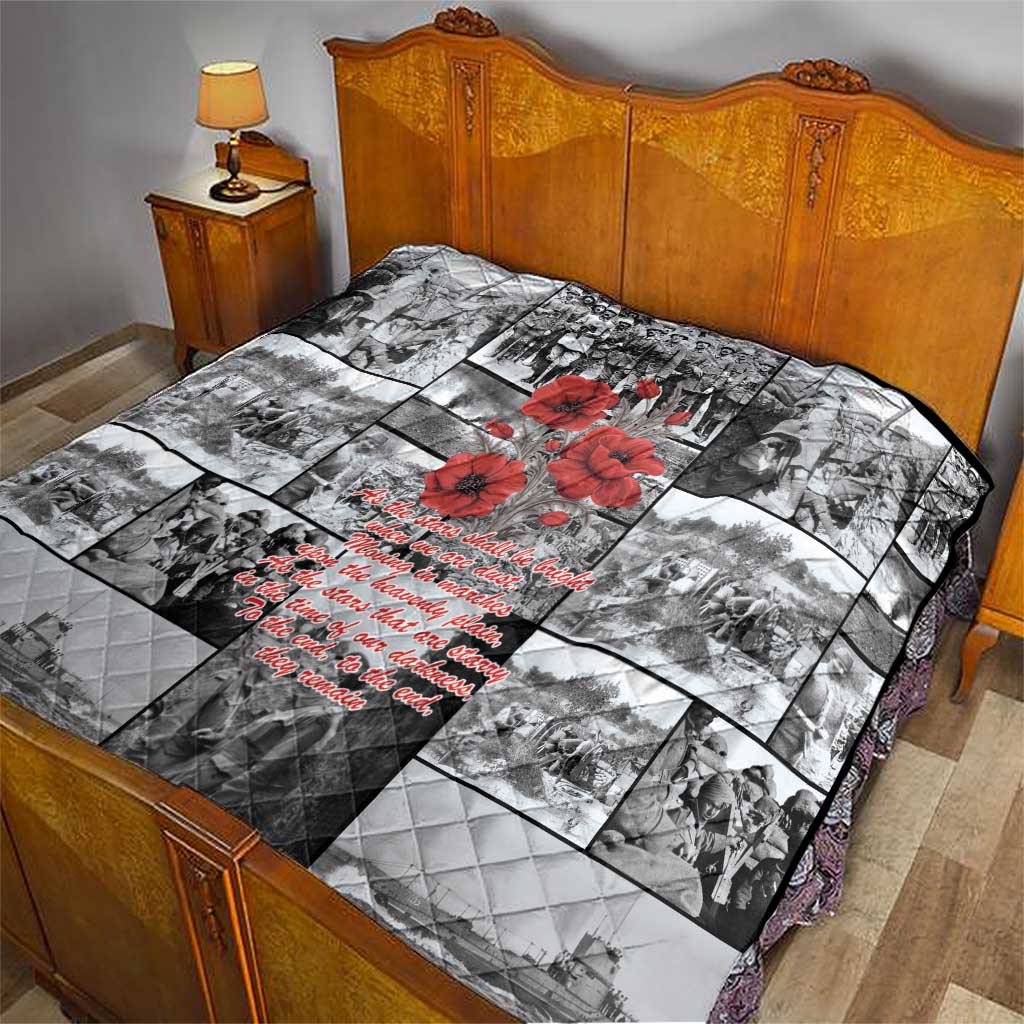 ANZAC Day Gallipoli Campaign Quilt To The End They Remain LT9 - Polynesian Pride
