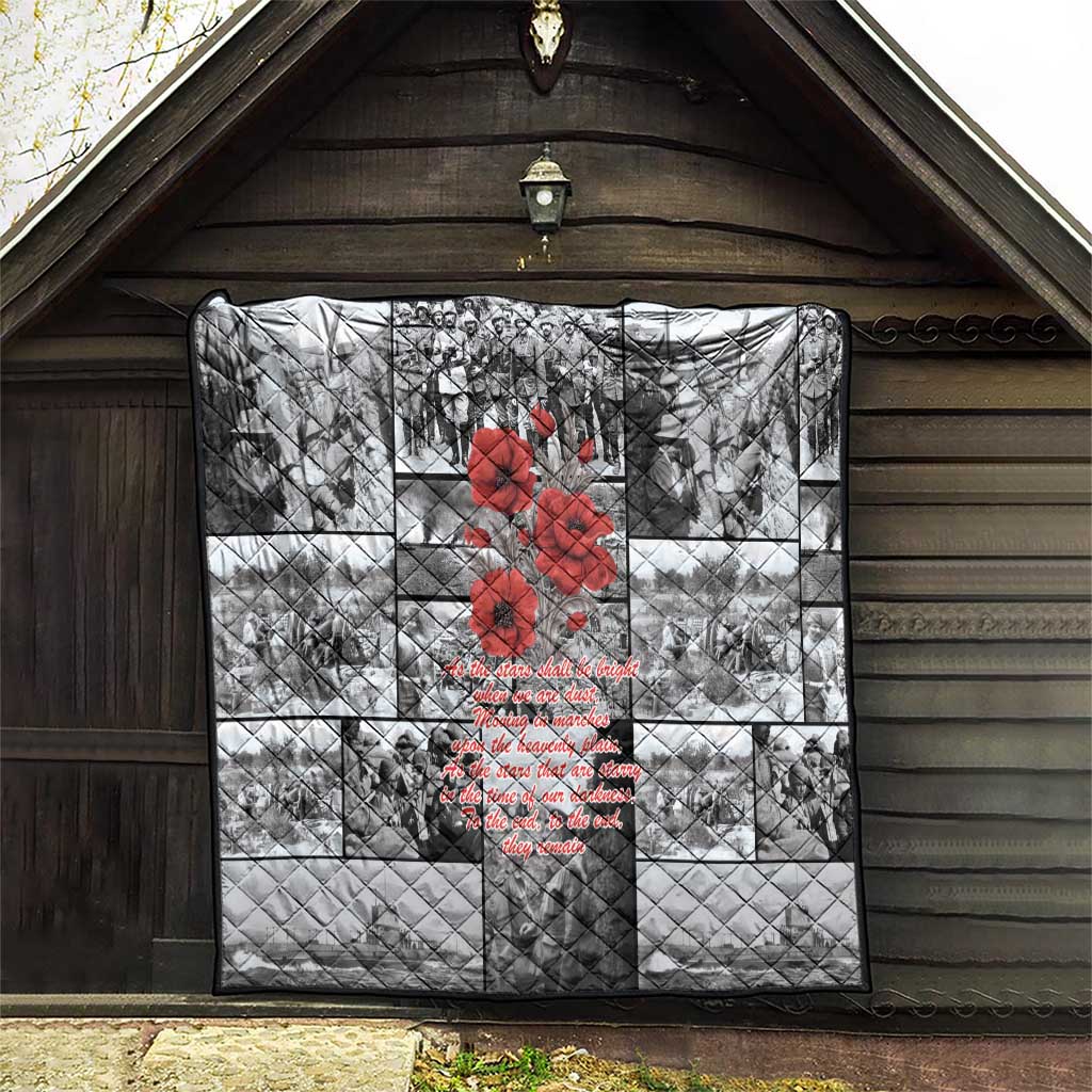 ANZAC Day Gallipoli Campaign Quilt To The End They Remain LT9 - Polynesian Pride