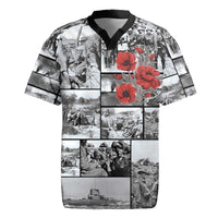 ANZAC Day Gallipoli Campaign Rugby Jersey To The End They Remain LT9 Black - Polynesian Pride