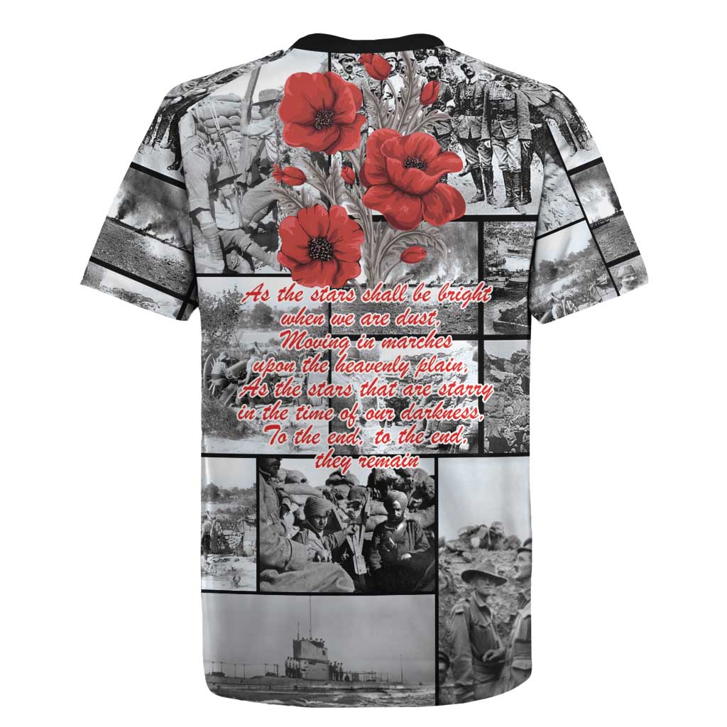 ANZAC Day Gallipoli Campaign Rugby Jersey To The End They Remain LT9 - Polynesian Pride