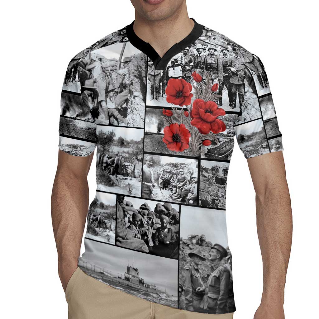 ANZAC Day Gallipoli Campaign Rugby Jersey To The End They Remain LT9 - Polynesian Pride