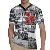 ANZAC Day Gallipoli Campaign Rugby Jersey To The End They Remain LT9 - Polynesian Pride