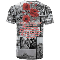 ANZAC Day Gallipoli Campaign T Shirt To The End They Remain LT9 - Polynesian Pride