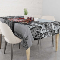 ANZAC Day Gallipoli Campaign Tablecloth To The End They Remain LT9 - Polynesian Pride