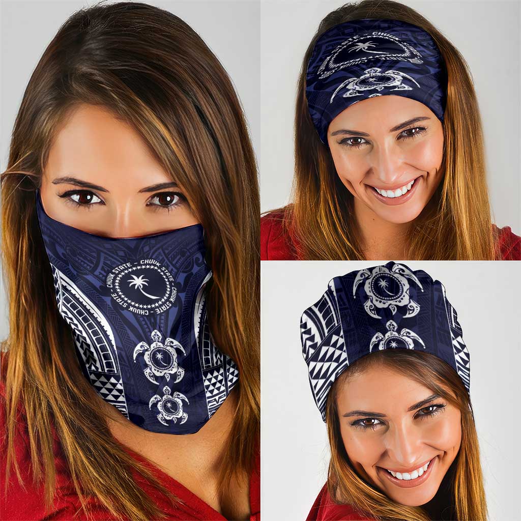 FSM Chuuk States Neck Gaiter Micronesia Six 9 One Polynesian Tribal Pattern LT9 - Polynesian Pride