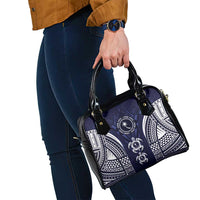 FSM Chuuk States Shoulder Handbag Micronesia Six 9 One Polynesian Tribal Pattern LT9 - Polynesian Pride