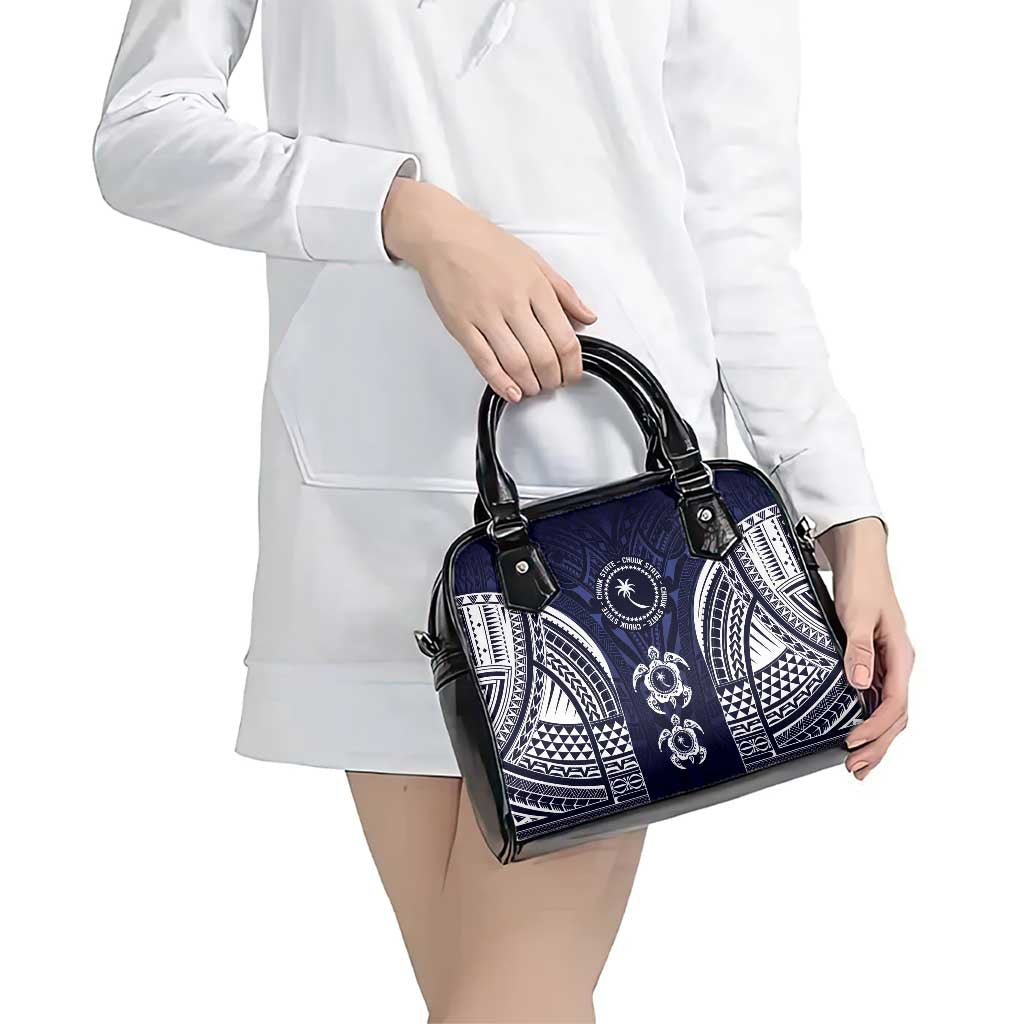 FSM Chuuk States Shoulder Handbag Micronesia Six 9 One Polynesian Tribal Pattern LT9 - Polynesian Pride