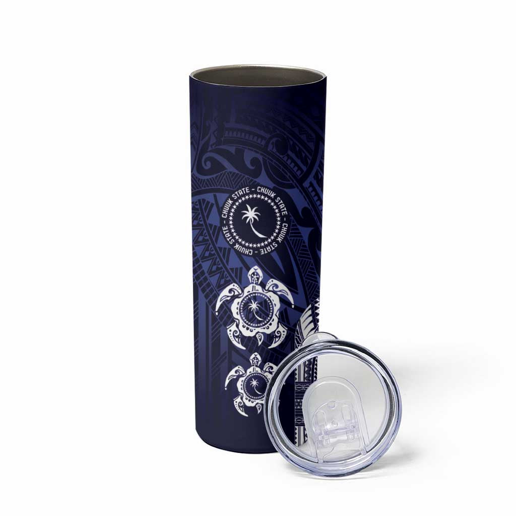 FSM Chuuk States Skinny Tumbler Micronesia Six 9 One Polynesian Tribal Pattern LT9 - Polynesian Pride