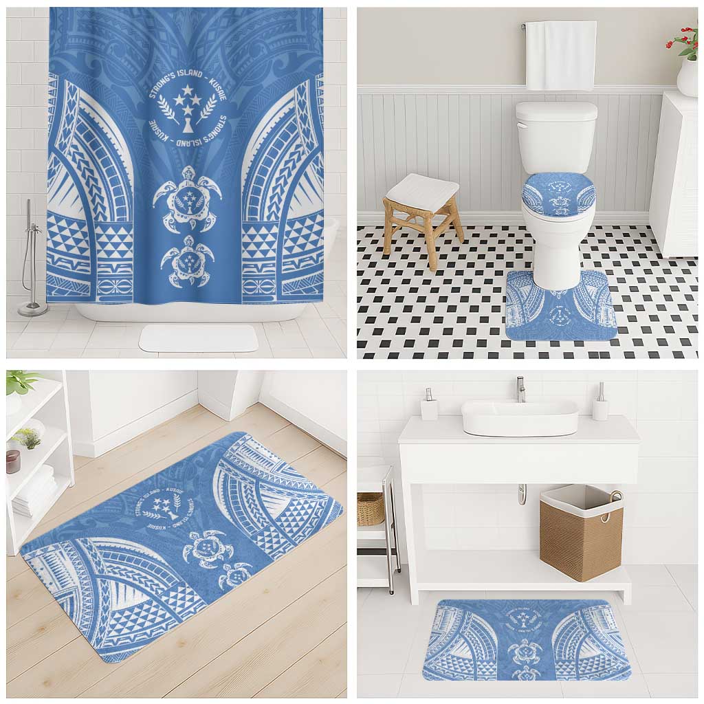 FSM Kosrae States Bathroom Set Micronesia Six 9 One Polynesian Tribal Pattern LT9 - Polynesian Pride
