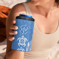 FSM Kosrae States 4 in 1 Can Cooler Tumbler Micronesia Six 9 One Polynesian Tribal Pattern LT9 - Polynesian Pride