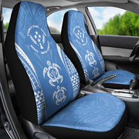FSM Kosrae States Car Seat Cover Micronesia Six 9 One Polynesian Tribal Pattern LT9 - Polynesian Pride