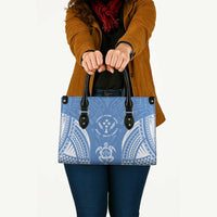 FSM Kosrae States Leather Bag Micronesia Six 9 One Polynesian Tribal Pattern LT9 - Polynesian Pride