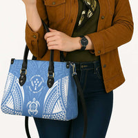FSM Kosrae States Leather Bag Micronesia Six 9 One Polynesian Tribal Pattern LT9 - Polynesian Pride