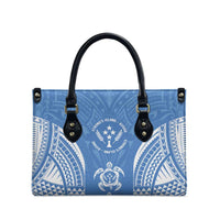 FSM Kosrae States Leather Bag Micronesia Six 9 One Polynesian Tribal Pattern LT9 - Polynesian Pride