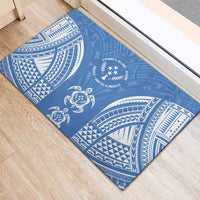 FSM Kosrae States Rubber Doormat Micronesia Six 9 One Polynesian Tribal Pattern LT9 - Polynesian Pride