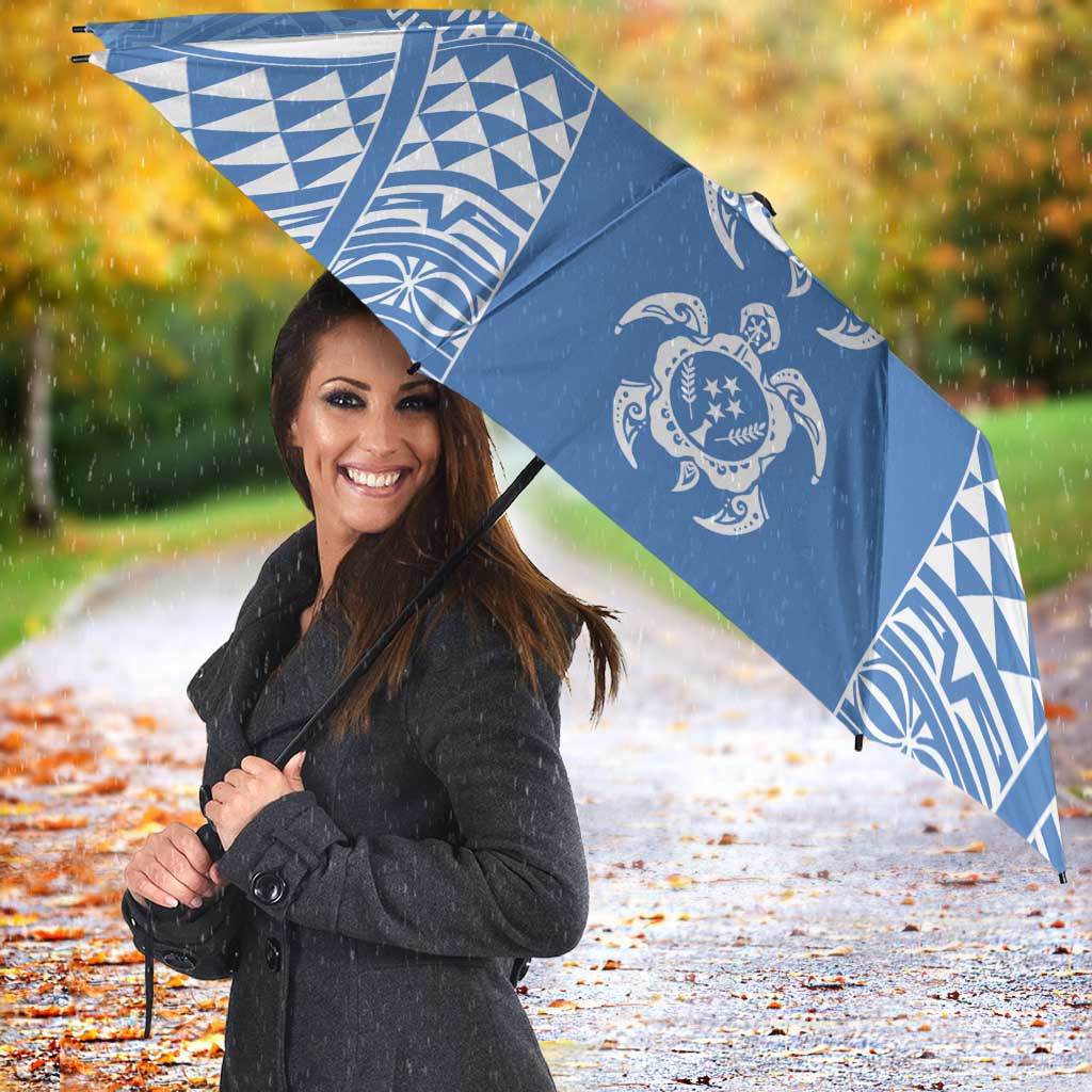 FSM Kosrae States Umbrella Micronesia Six 9 One Polynesian Tribal Pattern LT9 - Polynesian Pride