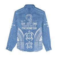 FSM Kosrae States Women Casual Shirt Micronesia Six 9 One Polynesian Tribal Pattern LT9 - Polynesian Pride