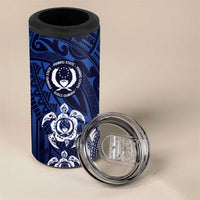 FSM Pohnpei States 4 in 1 Can Cooler Tumbler Micronesia Six 9 One Polynesian Tribal Pattern LT9 - Polynesian Pride