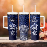 FSM Pohnpei States Tumbler With Handle Micronesia Six 9 One Polynesian Tribal Pattern LT9 - Polynesian Pride