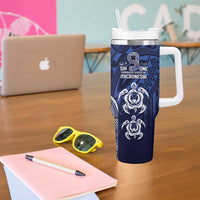 FSM Pohnpei States Tumbler With Handle Micronesia Six 9 One Polynesian Tribal Pattern LT9 - Polynesian Pride