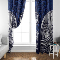 FSM Pohnpei States Window Curtain Micronesia Six 9 One Polynesian Tribal Pattern LT9 - Polynesian Pride