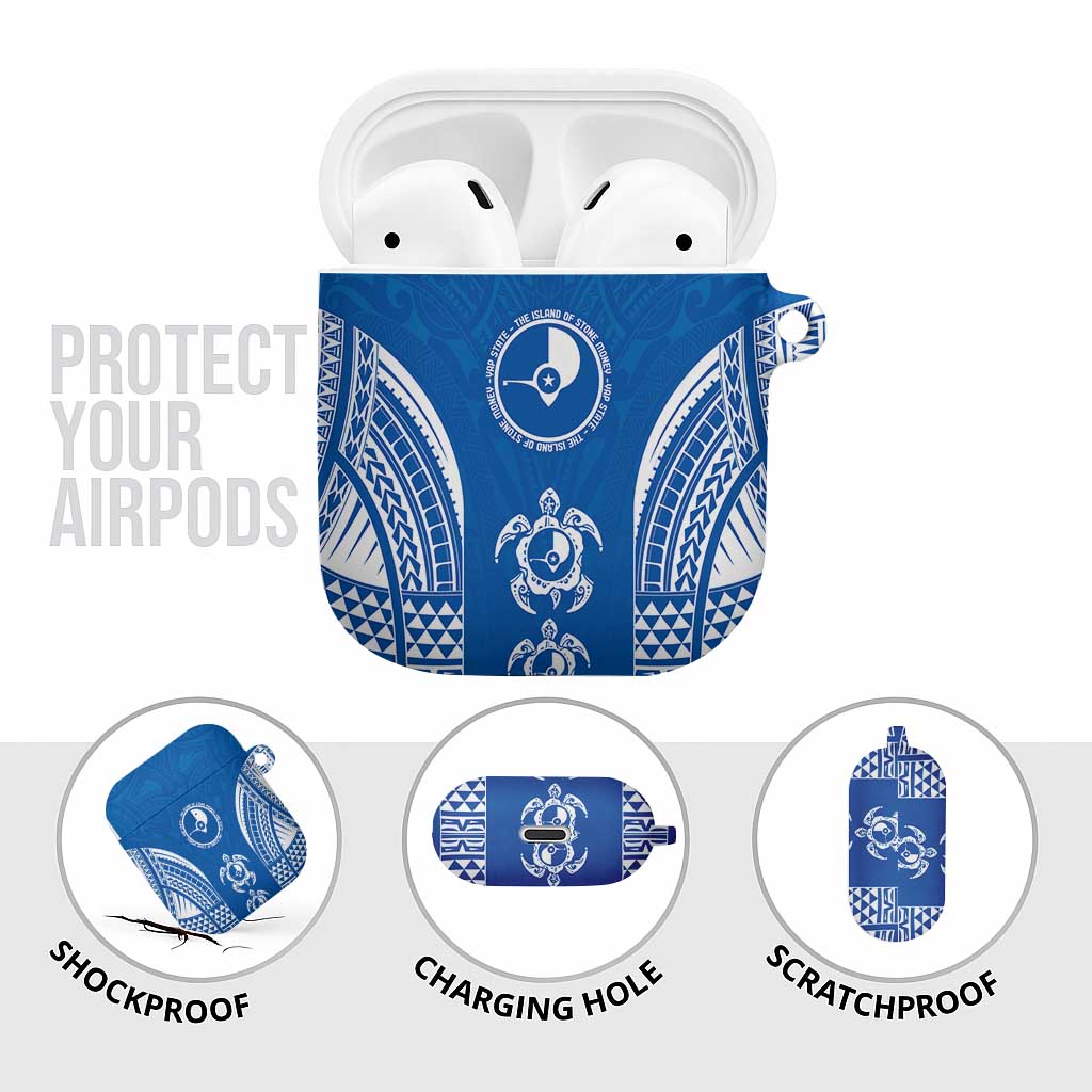 FSM Yap States AirPods Case Micronesia Six 9 One Polynesian Tribal Pattern LT9 - Polynesian Pride