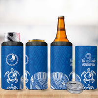 FSM Yap States 4 in 1 Can Cooler Tumbler Micronesia Six 9 One Polynesian Tribal Pattern LT9 - Polynesian Pride