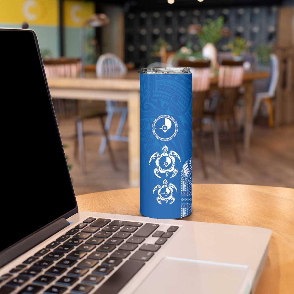 FSM Yap States Skinny Tumbler Micronesia Six 9 One Polynesian Tribal Pattern LT9 - Polynesian Pride