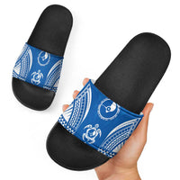 FSM Yap States Slide Sandals Micronesia Six 9 One Polynesian Tribal Pattern LT9 - Polynesian Pride