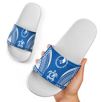 FSM Yap States Slide Sandals Micronesia Six 9 One Polynesian Tribal Pattern LT9 - Polynesian Pride