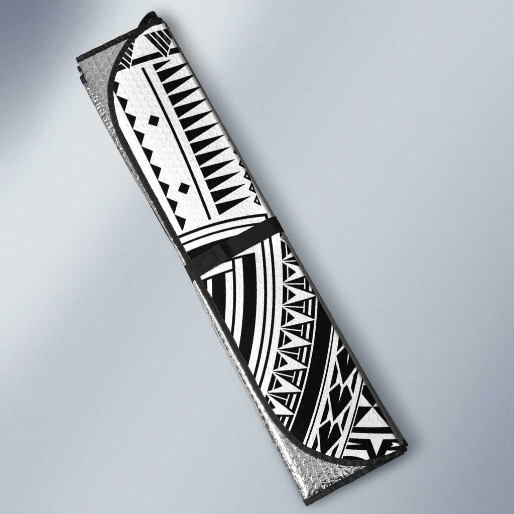 FSM Micronesia Six 9 One Auto Sun Shade Polynesian Tribal Pattern LT9 - Polynesian Pride