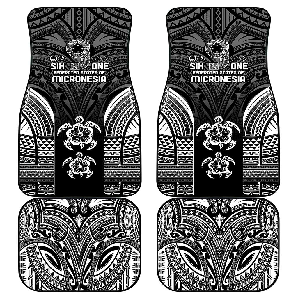FSM Micronesia Six 9 One Car Mats Polynesian Tribal Pattern LT9 - Polynesian Pride